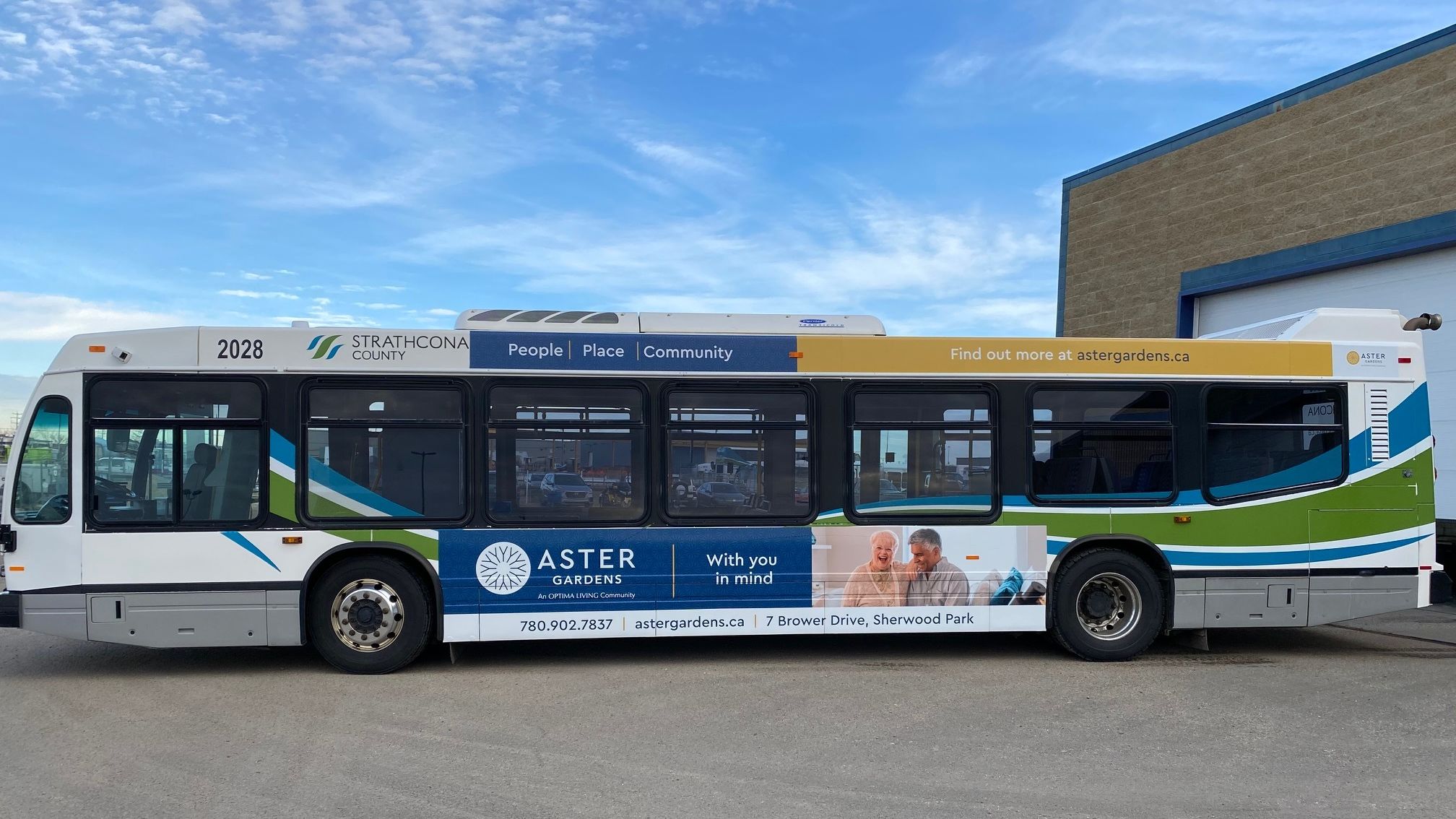 Special bus service for senior citizens at Aster Gardens