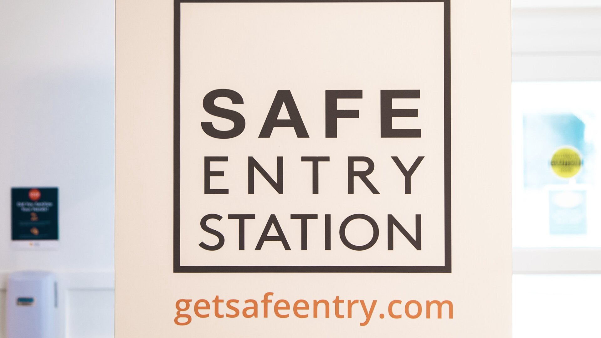 Safety Entry Station at Aster gardens