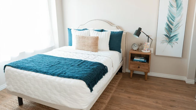 One bedroom senior apartment options with unique floor plans